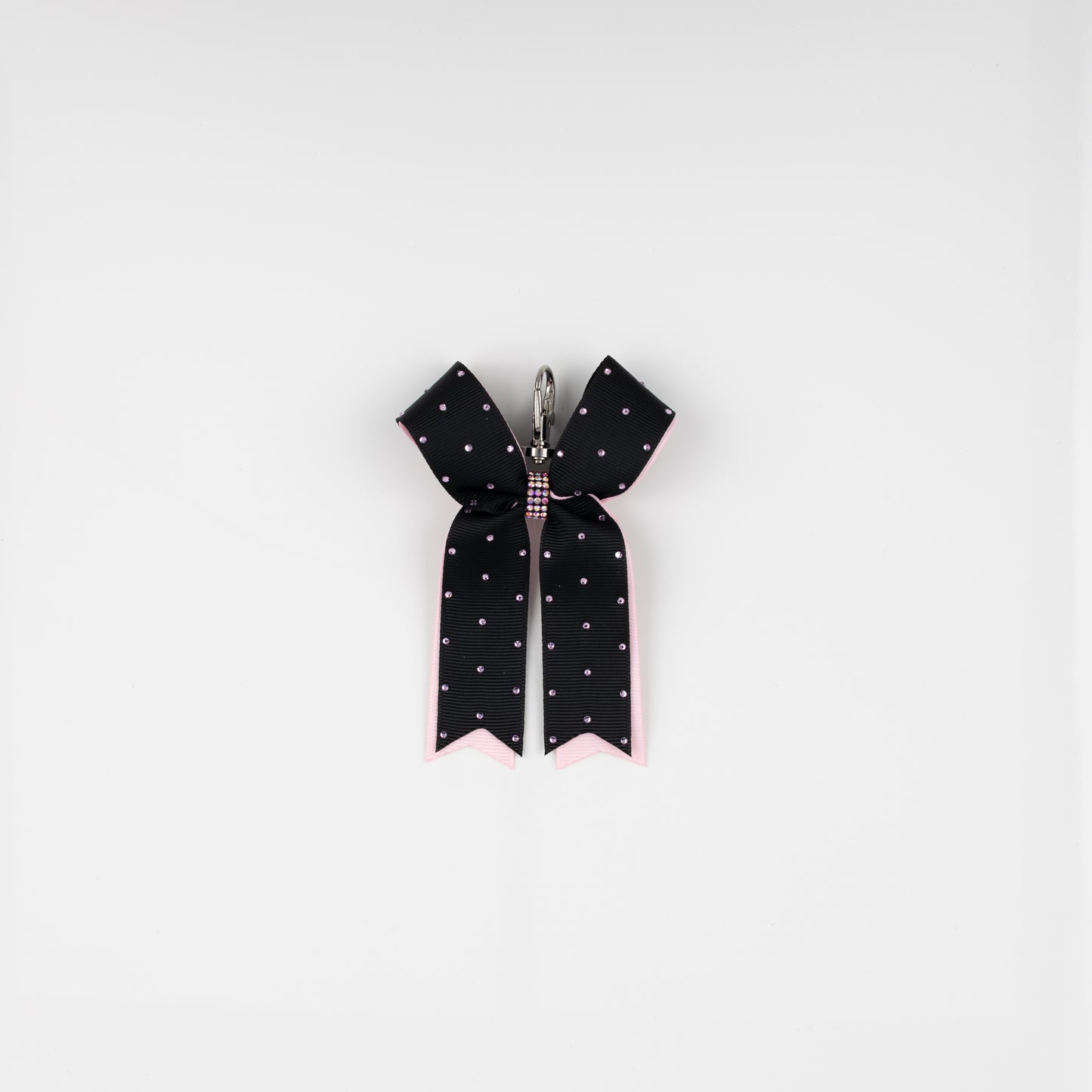 Nyckelring Collage Bow Victoria Light Pink