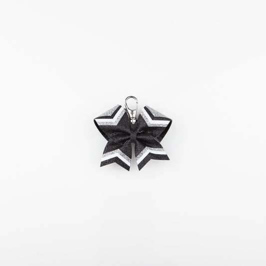 Key ring Bow Sport Edition Hexagon Silver &amp; Black