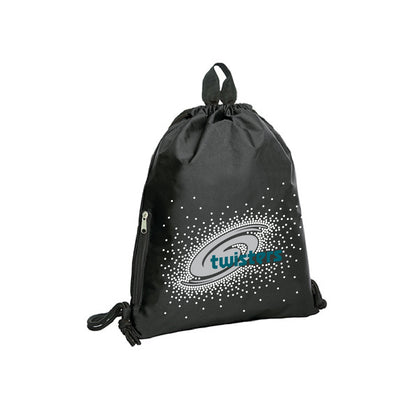 TWISTERS Stringbag med rhinestones