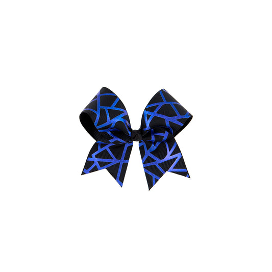 Small Bow metallic band blue