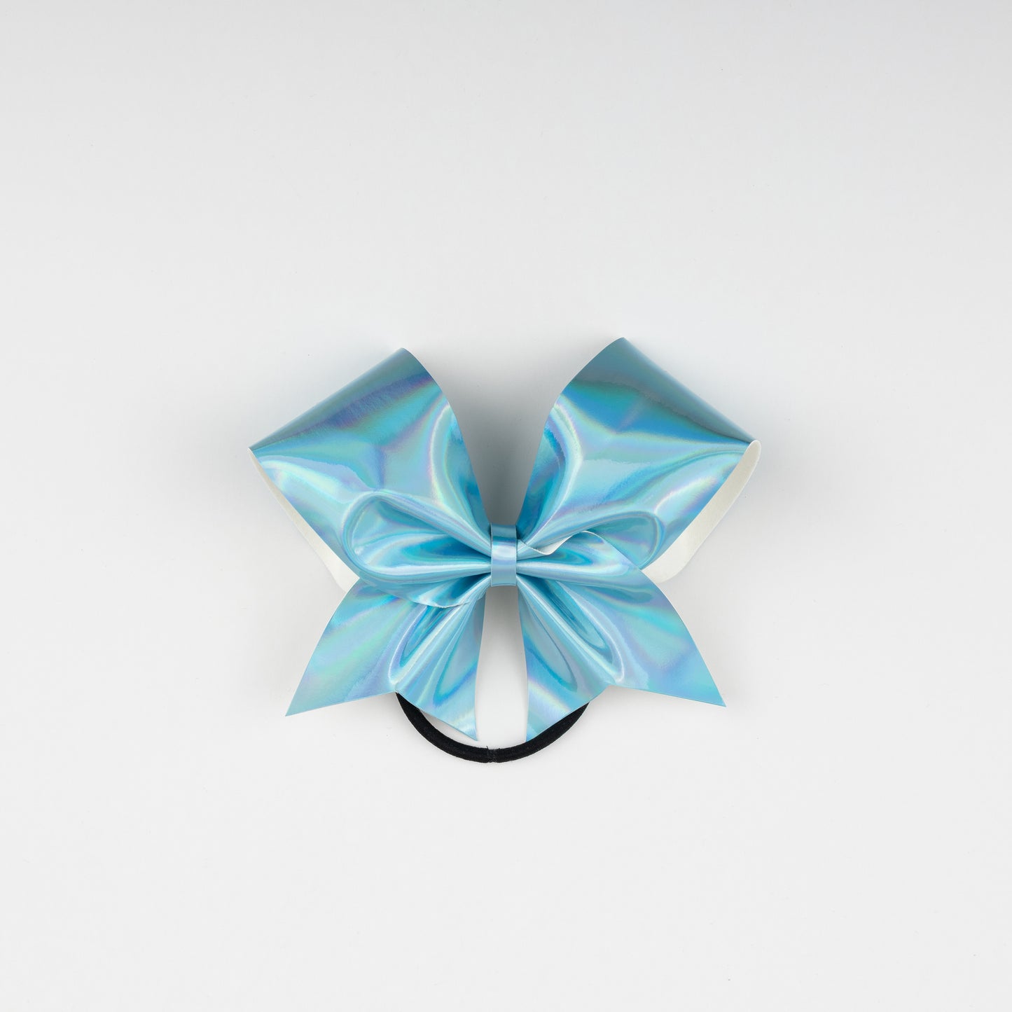 Bow Metallic Aqua Mellan