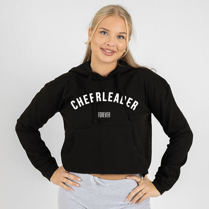 Cheerleader Forever Crop Hoodie