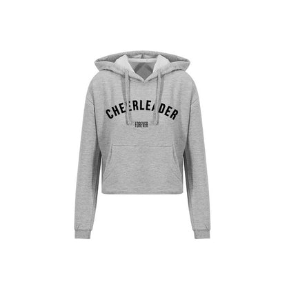 Cheerleader Forever Crop Hoodie