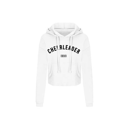 Cheerleader Forever Crop Hoodie