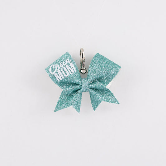 Nyckelring Bow Cheer Mom Mint